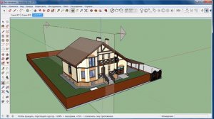 Урок 12. Как сделать сечение и разрез в СкетчАп. Уроки по SketchUp на русском для начинающих.