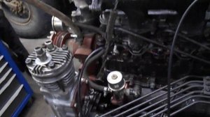 Первый запуск двигателя д260 после кап.ремонта, д260 первый раз делал.