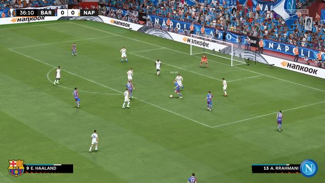 FIFA 22 - Barcelona Vs Napoli Ft. Depay, Haaland, Torres, | UEFA Europa League | PS5 Gameplay