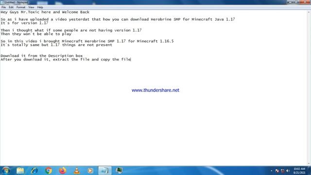 Herobrine SMP download for Minecraft 1.16.5 with 1.17 update for JAVA || Mr.Toxic смотреть онлайн