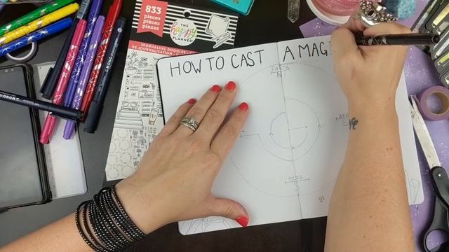 My Witchy Bullet Journal Setup | Plan With me 2019 смотреть онлайн