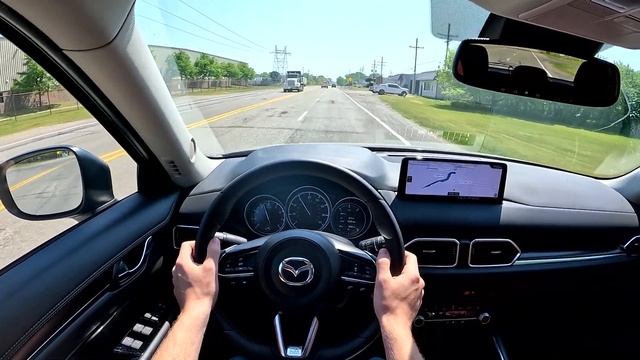 2023 Mazda CX-5 Carbon Edition - POV Test Drive (Binaural Audio) смотреть онлайн