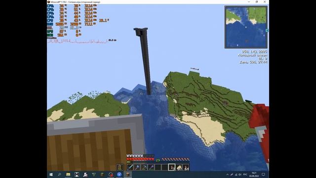 Тест Minecraft ( I5 6400 Intel Hd 530)