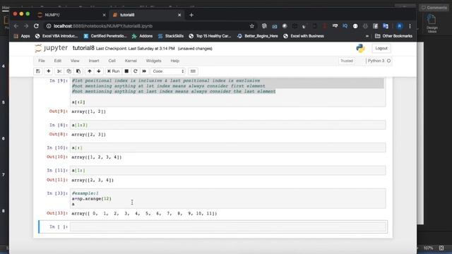 Numpy Complete Tutorial For Machine Learning |Numpy Indexing & Slicing|Part:8 смотреть онлайн