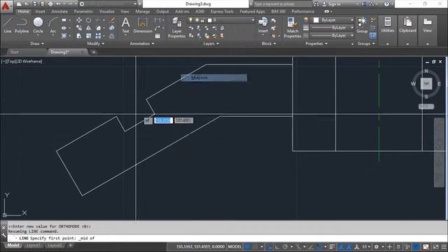 AutoCAD 2016 2D - Exercise 44 смотреть онлайн