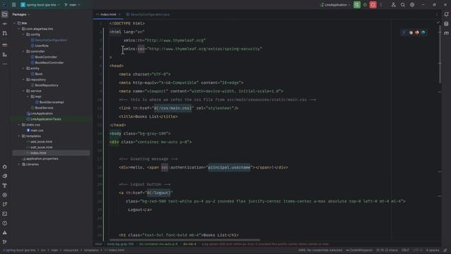 Java 20 with the Robust Spring Security 6.1.2: Mastering Role-Based Access Control смотреть онлайн