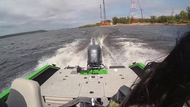 Волжанка 46 Legend Fish + Yamaha 60 FETL смотреть онлайн