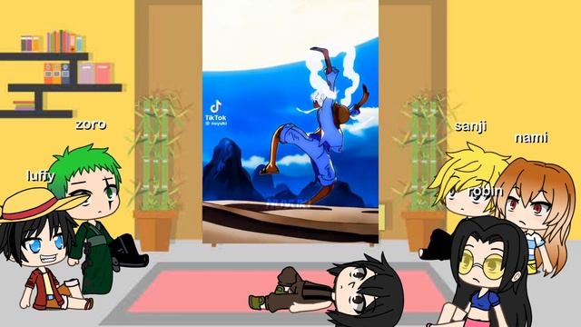 Past strawhats react to Gear 5 Luffy смотреть онлайн