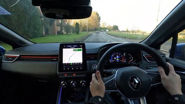 [#24 - UK Road Driving] Renault Clio TCe 90 RS Line 2022 B Road After Work Sunny Drive смотреть онлайн