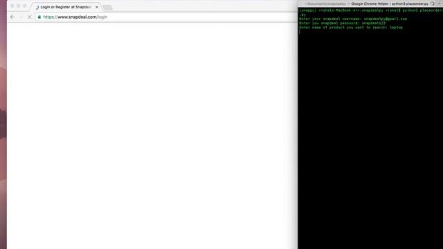 Snapdeal Product Add to Cart Python смотреть онлайн