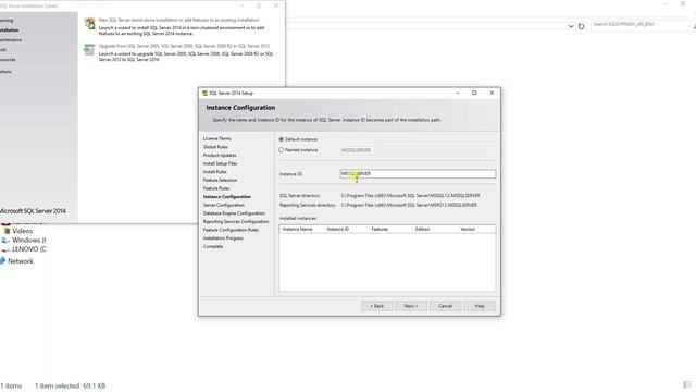How to install the Microsoft SQL Server Express 2014 in Windows 10? (Part 1) смотреть онлайн