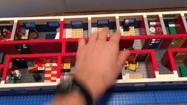 Лего круизный лайнер 2.0 (самоделка) часть1 / Lego MOC cruise ship 2.0 part1 смотреть онлайн