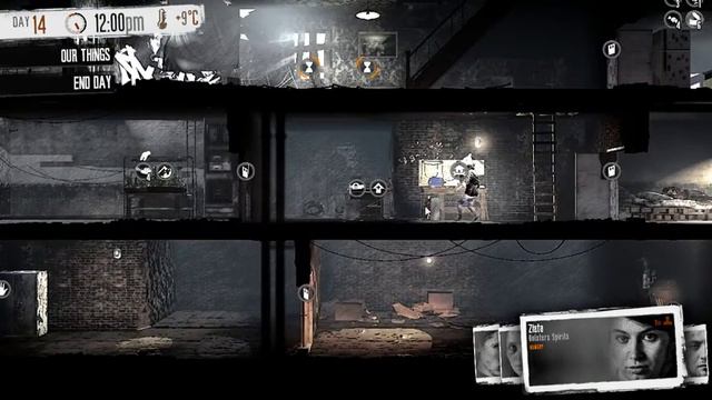 This War of Mine Roman Katia Zlata Marko Day14 смотреть онлайн