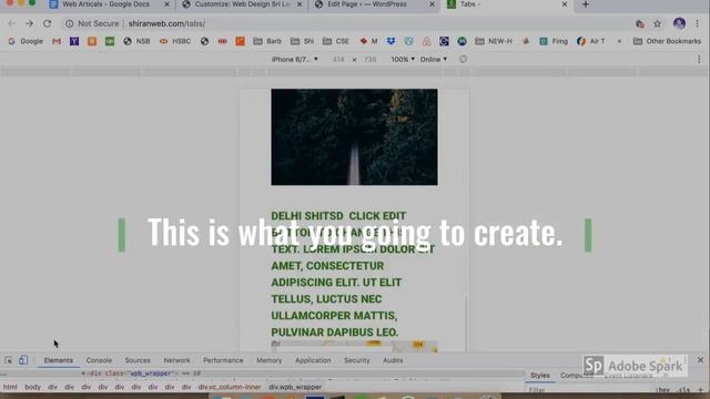 Mobile Friendly Tabs смотреть онлайн