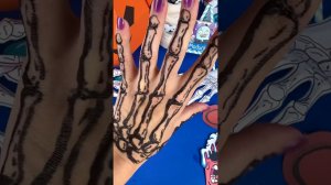 ✋ Простой грим на Хэллоуин по схемам #moducknet #модакнет