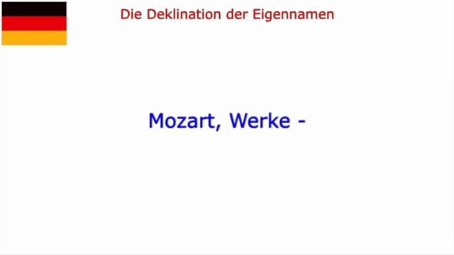 Имя собственное в родительнм падеже Genitiv Grammatik A1 1080WebShareName смотреть онлайн