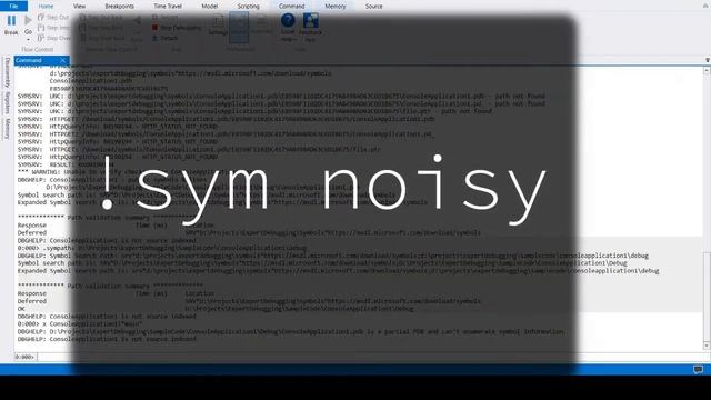 Windbg tutorial - loading symbols смотреть онлайн