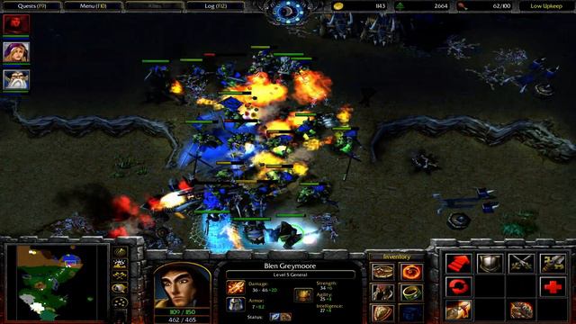 Warcraft III - Legends of Arkain, Human Custom Campaign - Let's Play Part 3: Payback смотреть онлайн