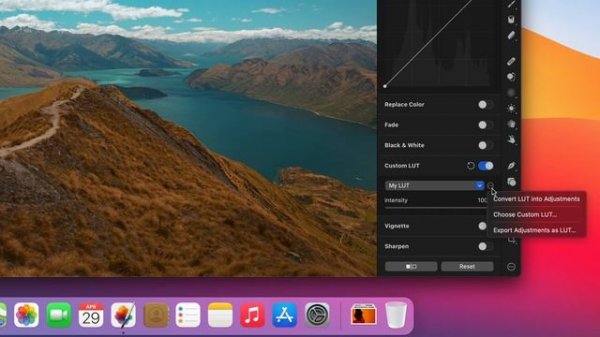 Using the Custom LUT Adjustment – Pixelmator Pro Tutorial