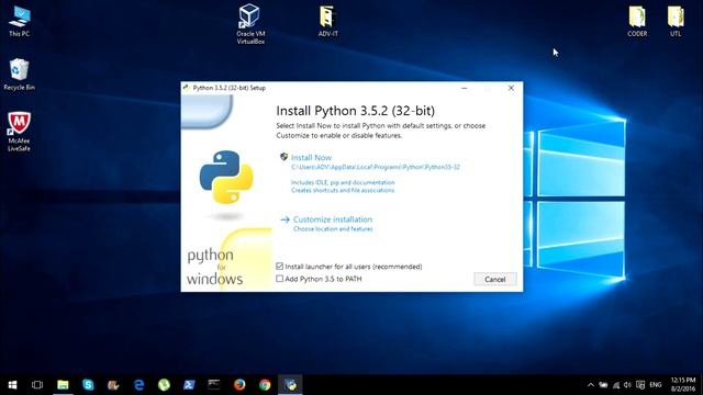 Python - Установка - Полный курс на простом языке смотреть онлайн