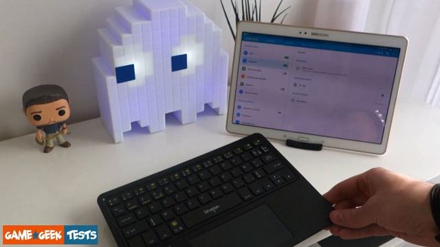 TEST CLAVIER BLUETOOTH + PAVE TACTILE POUR ANDROID / APPLE / WINDOWS A 35€ !!! смотреть онлайн