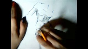 Как нарисовать женскую фигуру, How to draw a female?