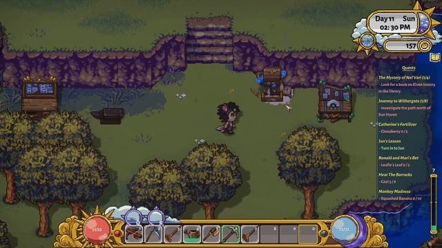 Sun Haven || Pt. 6 - cookies, killing & foraging oh my! смотреть онлайн