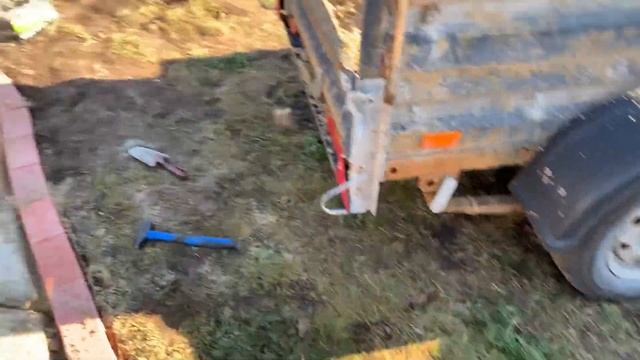 На отдыхе. Кладка плитняка. Сам, Ай да я!!!