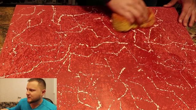 Венецианская штукатурка КРАСНЫЙ МРАМОР смотреть онлайн