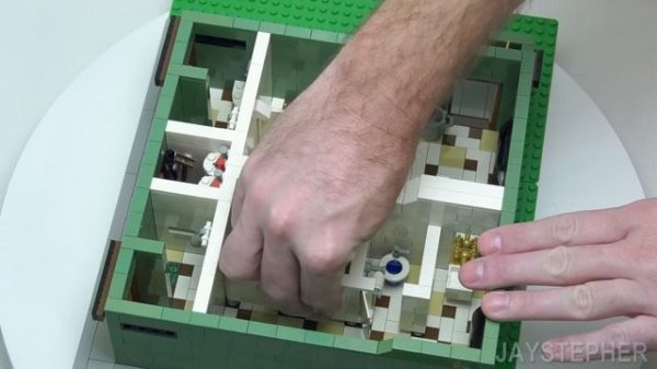 LEGO Park Restroom Custom Build MOC Tour