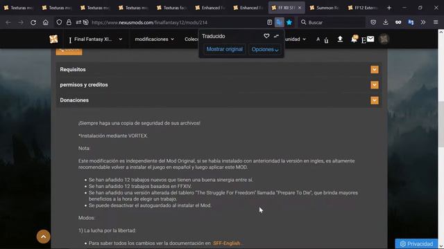 🔴FINAL FANTASY XII THE ZODIAC AGE | MODS GRAFICOS Y GAMEPLAY TUTORIAL INSTALACION смотреть онлайн