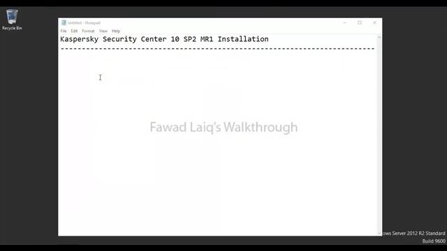 How to install Kaspersky Security Center - Standard installation (Step by Step) смотреть онлайн