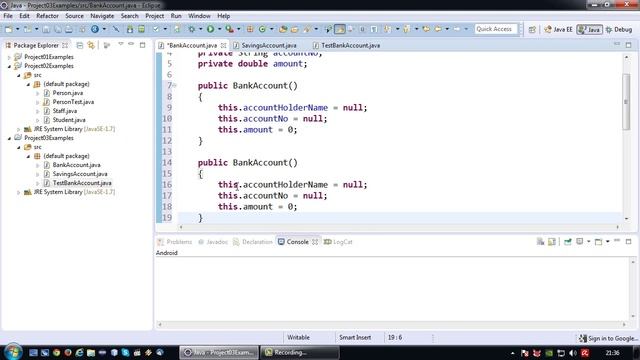 Java Tutorial - 21 - Basics of Abstract Classes in Java смотреть онлайн