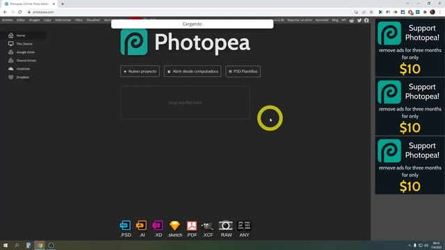 Photopea Versión similar Photoshop ONLINE Gratis ✅ смотреть онлайн