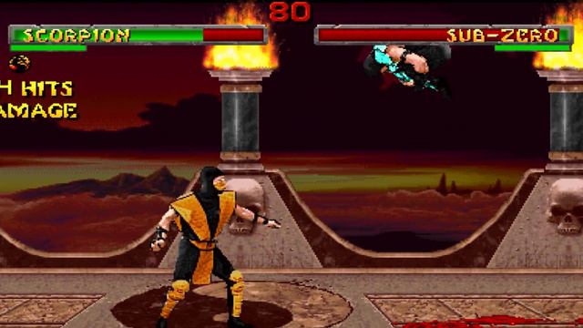 Mortal Kombat II - Scorpion Vs. Sub-Zero смотреть онлайн