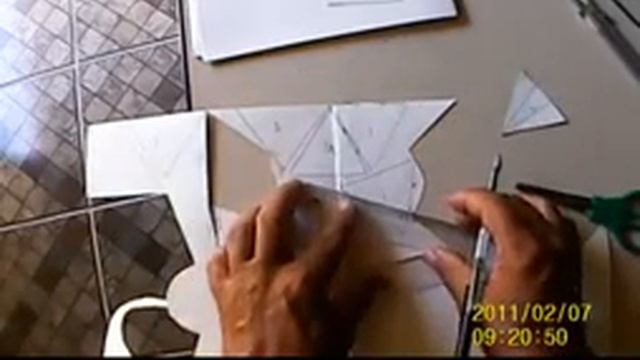 QUADRADO PARA REDONDO (REDONDO MESMA MEDIDA) EM VIDEO