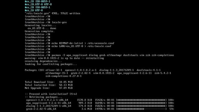 Arch Linux Installation mit Verschlüsselung (EFI) (crypt) [DE] смотреть онлайн