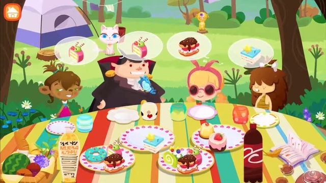 Fun KIds Game Candy's Camping Day - Gameplay смотреть онлайн