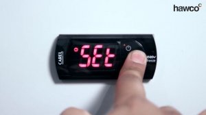 Carel Easy Freeze Digital Controller   Change the Set Point Temperature