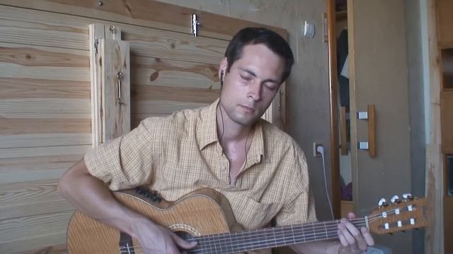 Вальс Бостон на гитаре смотреть онлайн