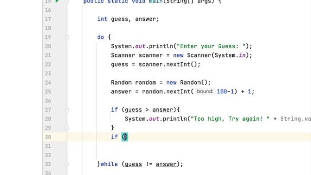 5.18 Random Number Guessing Game Enhanced | Starting Out With Java Chapter 5 смотреть онлайн