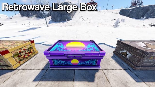 All Large Box Skins - Rust смотреть онлайн