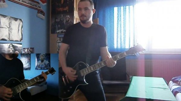 Accept - Restless and Wild (guitar+bass cover)