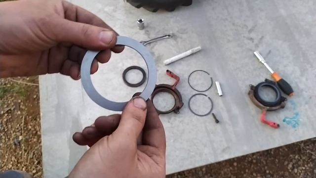 Косилка МФ70/MF70. Вторая жизнь выжимного подшипника сцепления. смотреть онлайн