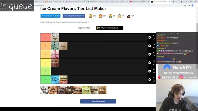 Nemesis Ice Cream Tier list смотреть онлайн