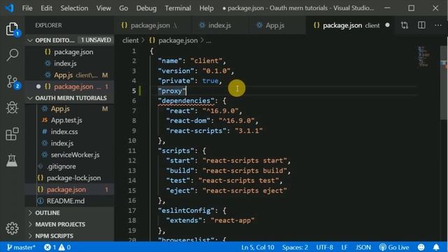 #4 - setting up react to work with node js and express backend | oauth using mern stack in hindi смотреть онлайн