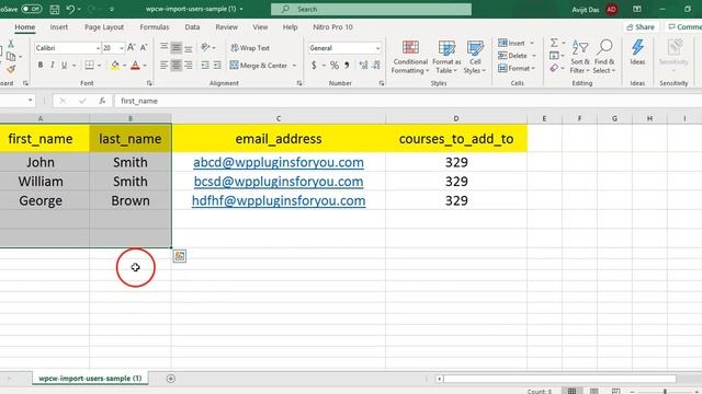 How to import the bulk users to courses through CSV in WPCourseware? смотреть онлайн