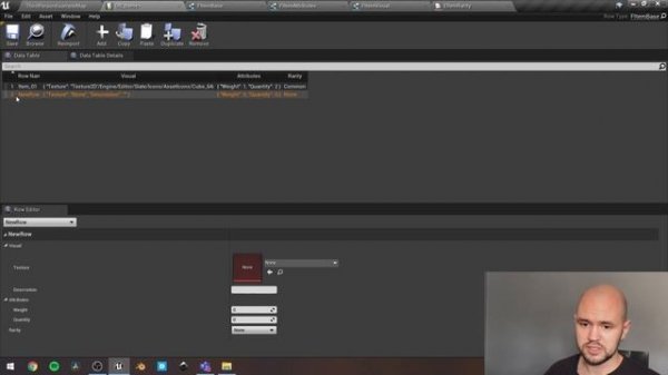Data Tables and Structures in UE4/UE5