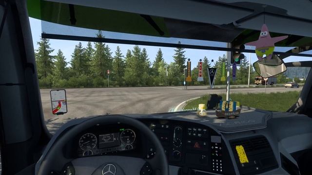 ETS2 1.40 - Euro Truck Simulator 2 - Mercedes Actros MP3 - Turku (FIN) to Oulu (FIN) смотреть онлайн