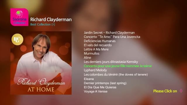 B-006 Richard Clayderman [Best Collection 01] смотреть онлайн
